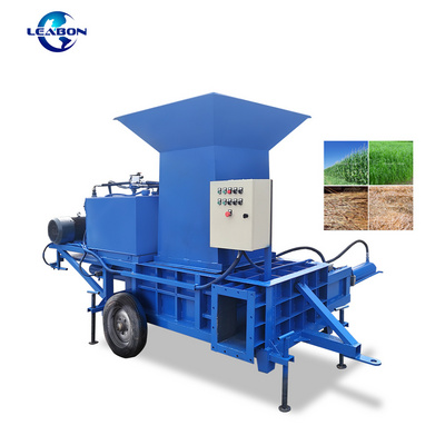 Animal Feed Hay Corn Straw Silage Square Baler Hydraulic Horizontal Grass Baler Press Machine