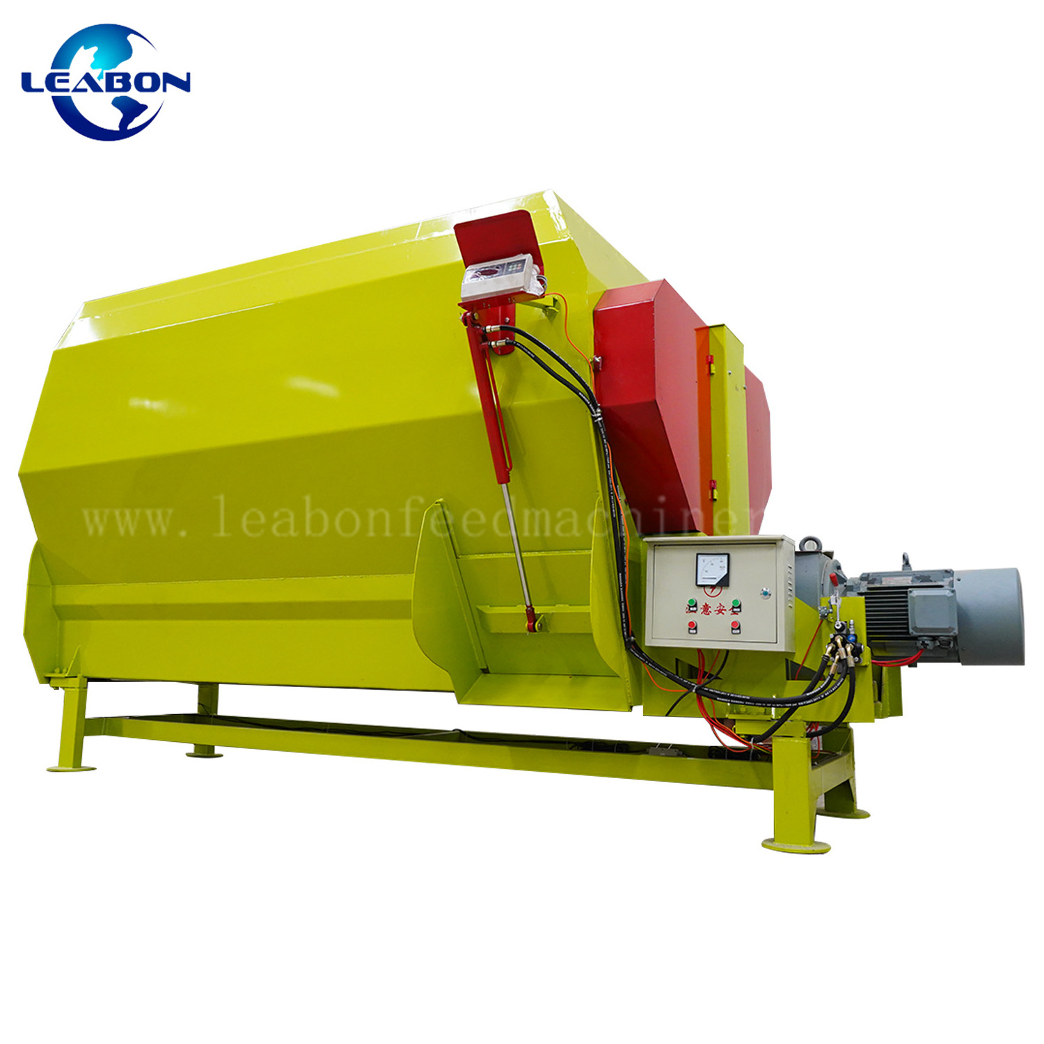 Factory Livestock Cattle Sheep Feed Mixer CE Approved 1000-2000kg/H Vertical PTO TMR Feed Mixer