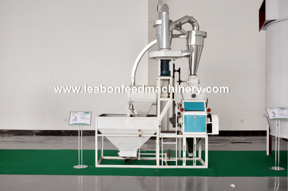 Maize Flour Mill Machine 500 KGS/H Maize Milling Machine Corn Grits Making Machine