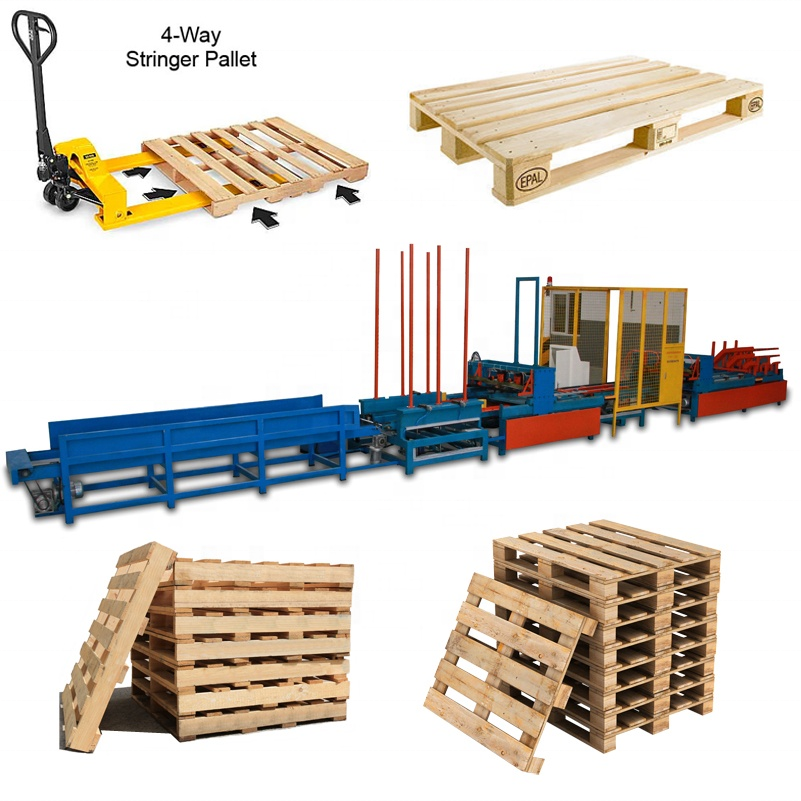 Wood Pallet Nailing Machine Automatic Pallet Production Line