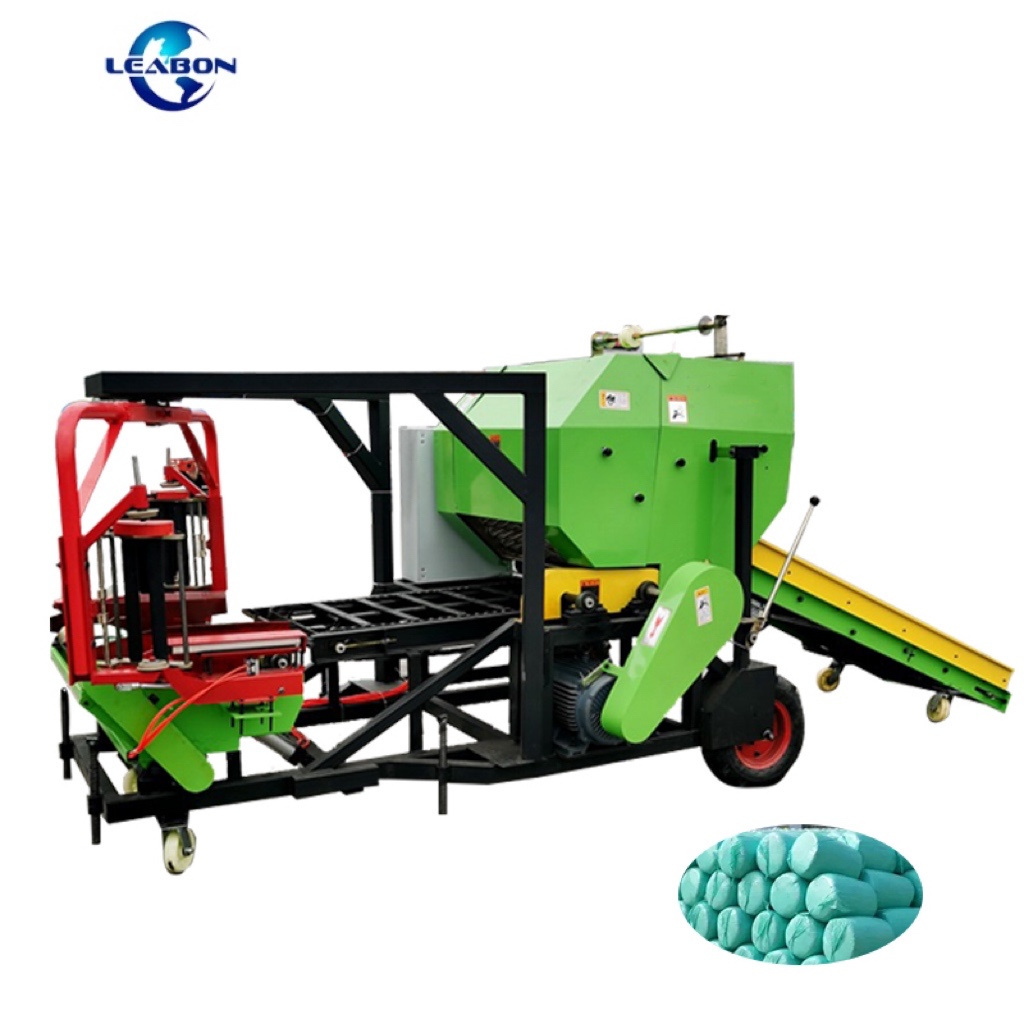 farm use cow cattle sheep  silage baler machine feed round wrapper baler  for silage