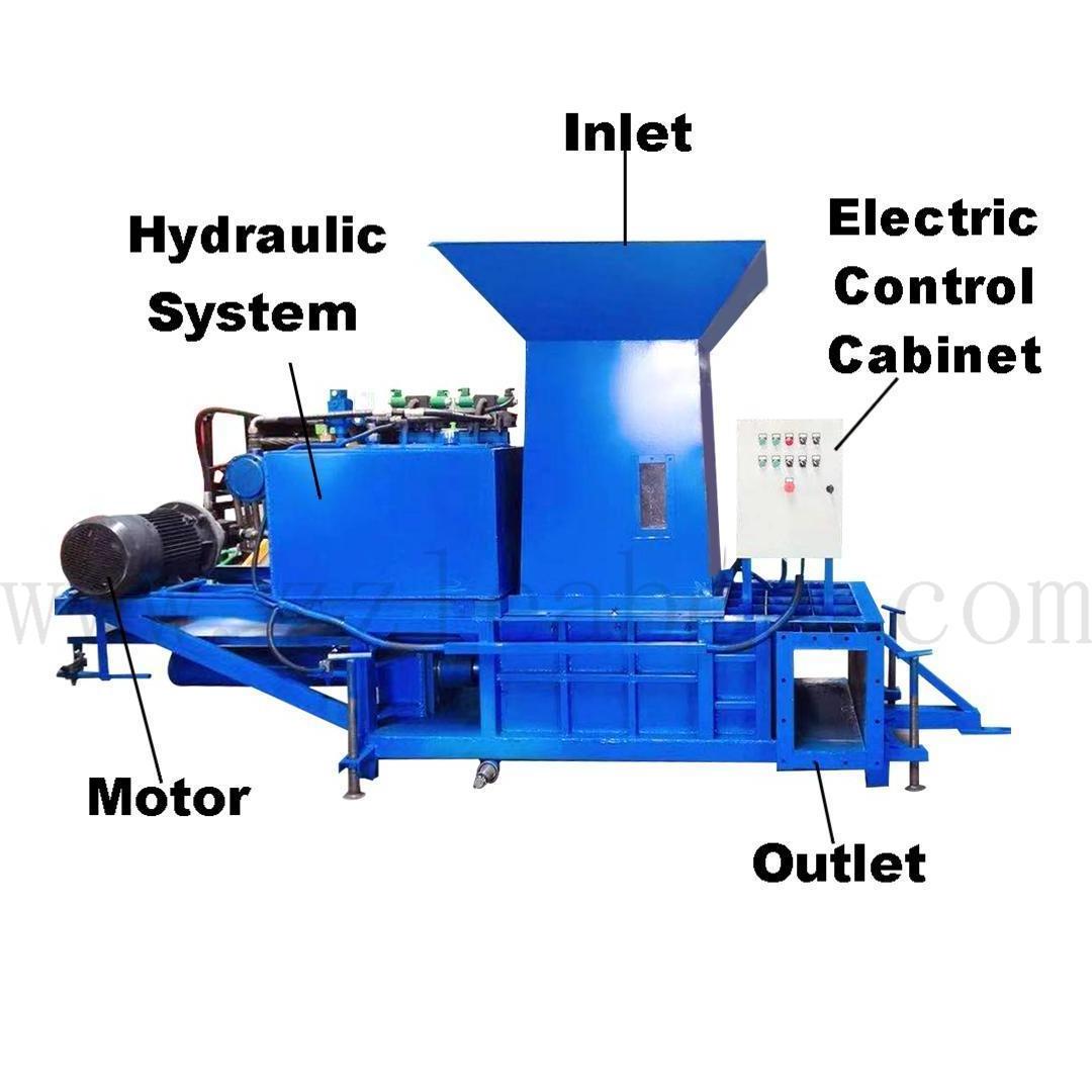 Animal Feed Hay Corn Straw Silage Square Baler Hydraulic Horizontal Grass Baler Press Machine