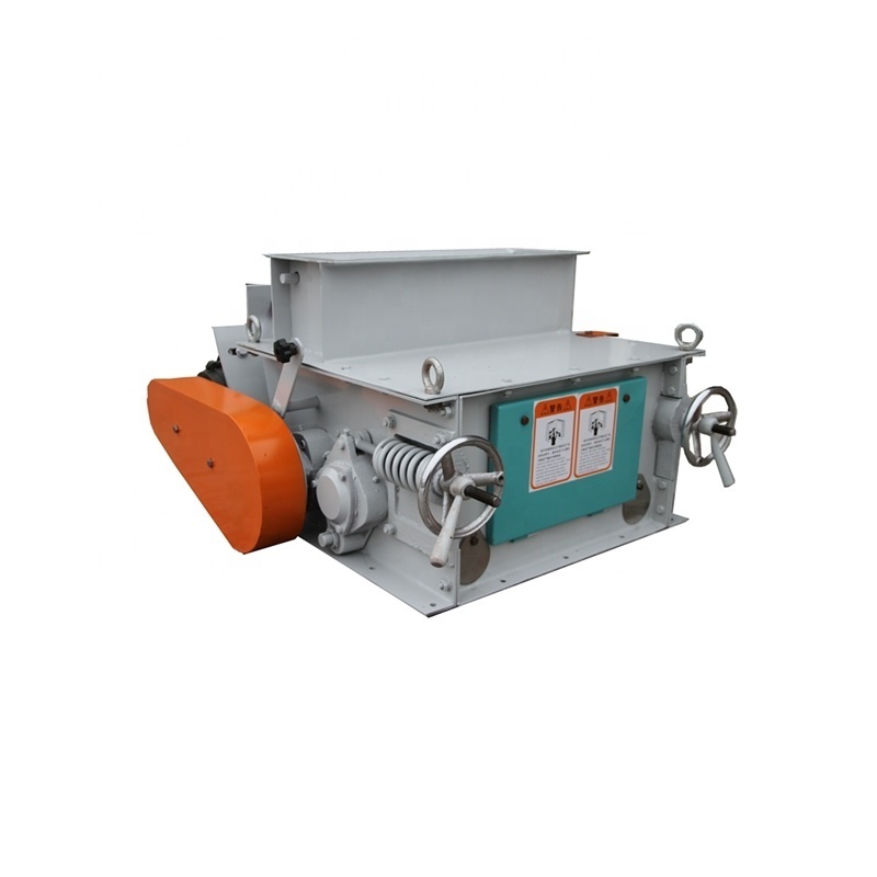 New Design SSLG Series Three-Roller Feed Pellet Crumble Machine Feed Pellets Crusher Machine