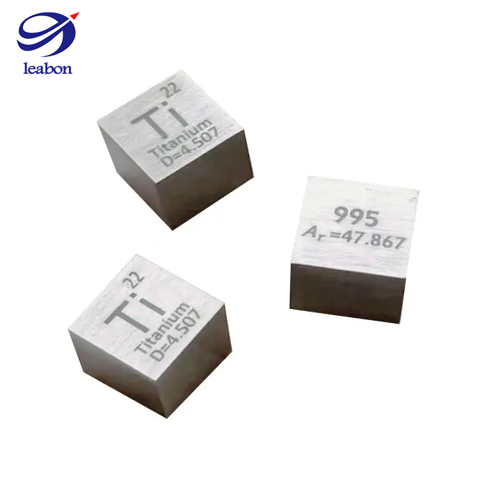 square titanium cube titanium block price