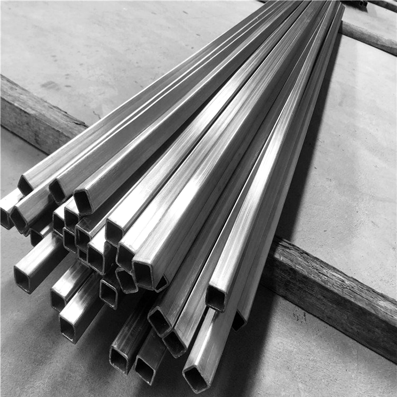 Non standard customized GR5 titanium alloy square tubes for the construction industry