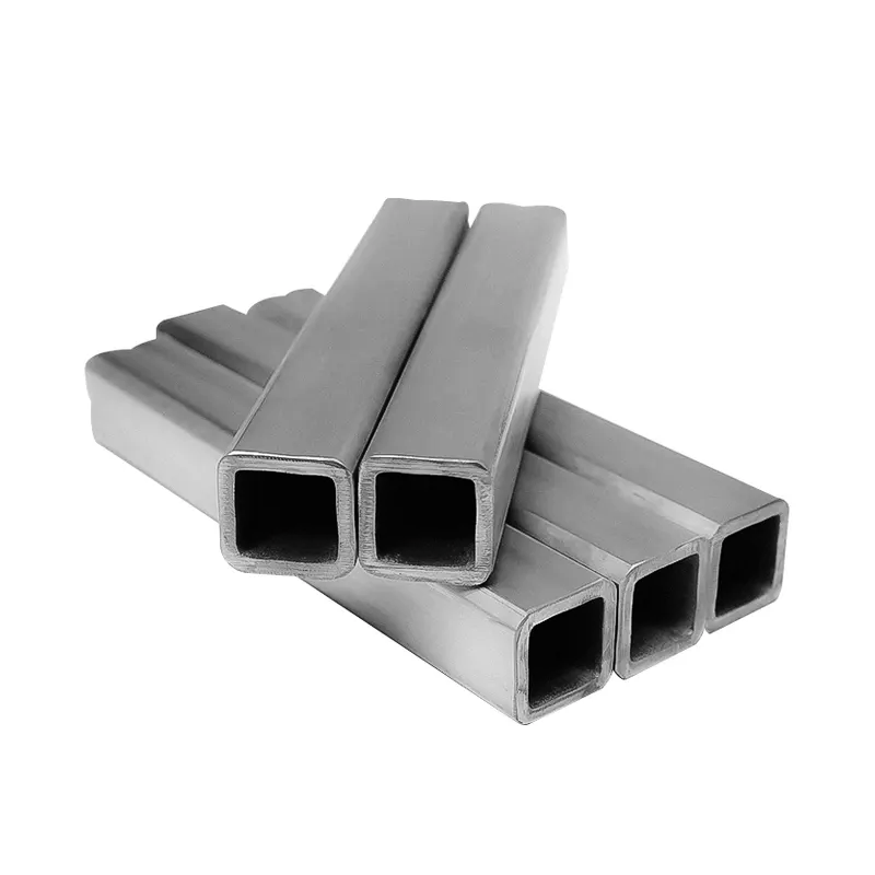 Non standard customized GR5 titanium alloy square tubes for the construction industry