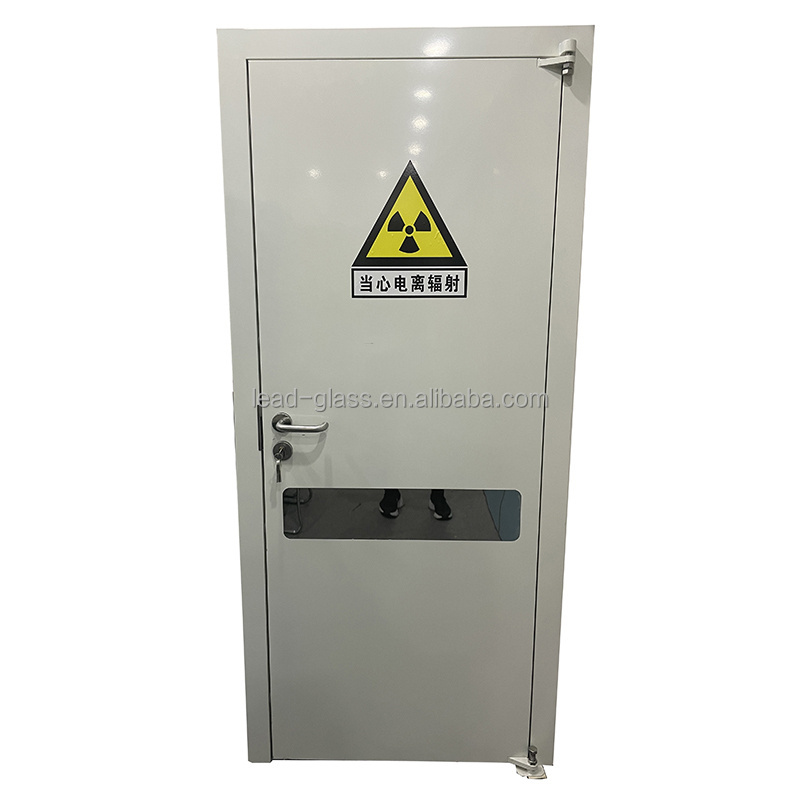 CT Room Radiation Shielding Sliding Lead Lined Door / 2mmpb 2.5mmpb 3mmpb Single open X-ray  Lead Door