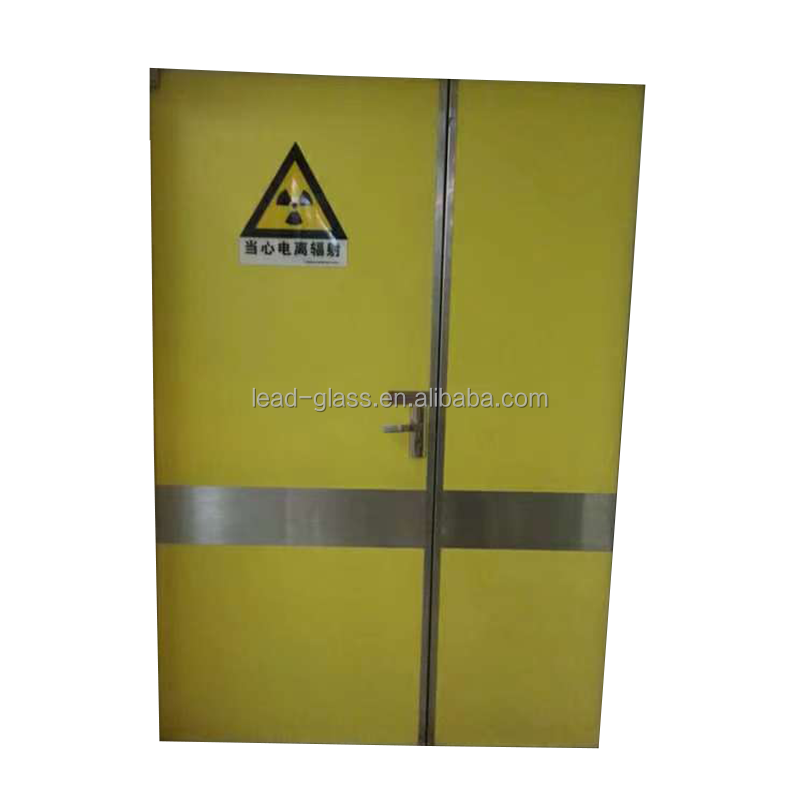 Hospital Operating Room X-ray Protective Lead Door 2mm 2.5mmpb 3mmpb Power Coating Blue Xray Lead Door