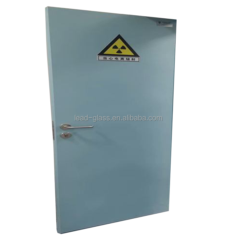 CT Room Radiation Shielding Sliding Lead Lined Door / 2mmpb 2.5mmpb 3mmpb Single open X-ray  Lead Door