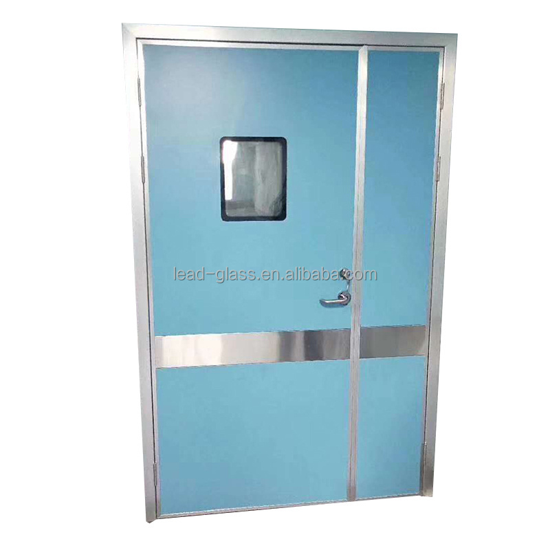 Ct Room Xray Lead Lined Door 1mmpb 2mmpb 2.5mmpb  3mmpb 4mmpb Dental CBCT Room  Lead Sliding Door