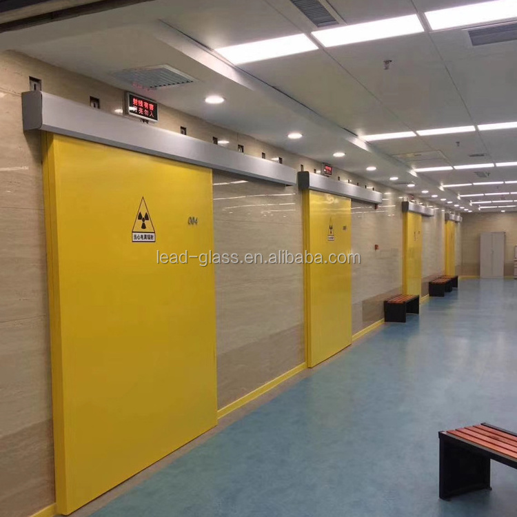 2mmpb 3mmpb X-ray Protective Sliding Lead Door /4mmPb Lead Door /  CT Room Radiation Proof Lead Lined Door 5mmPb