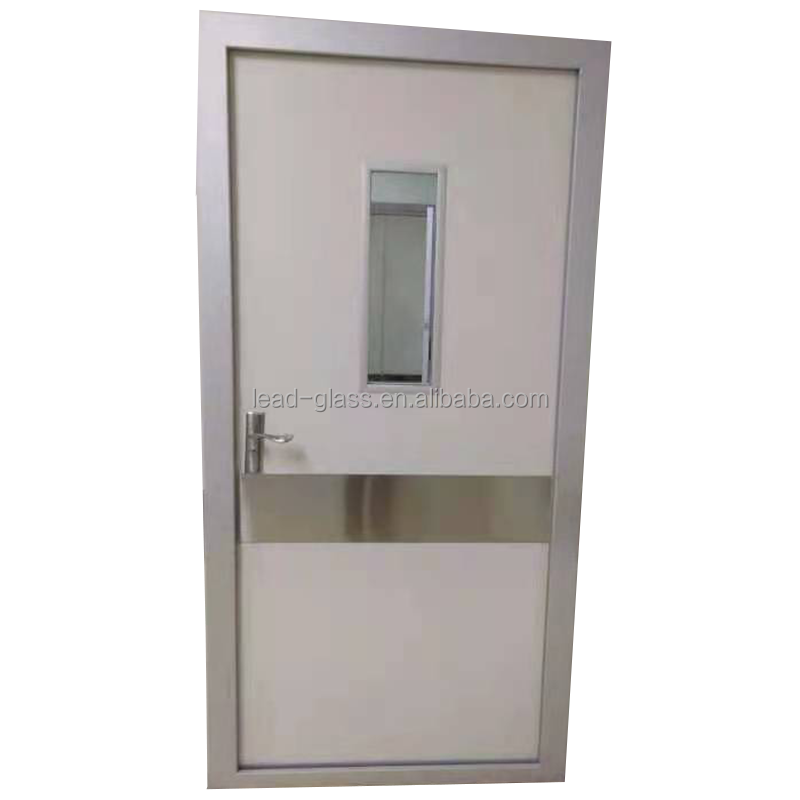 2mmpb 3mmpb X-ray Protective Sliding Lead Door /4mmPb Lead Door /  CT Room Radiation Proof Lead Lined Door 5mmPb