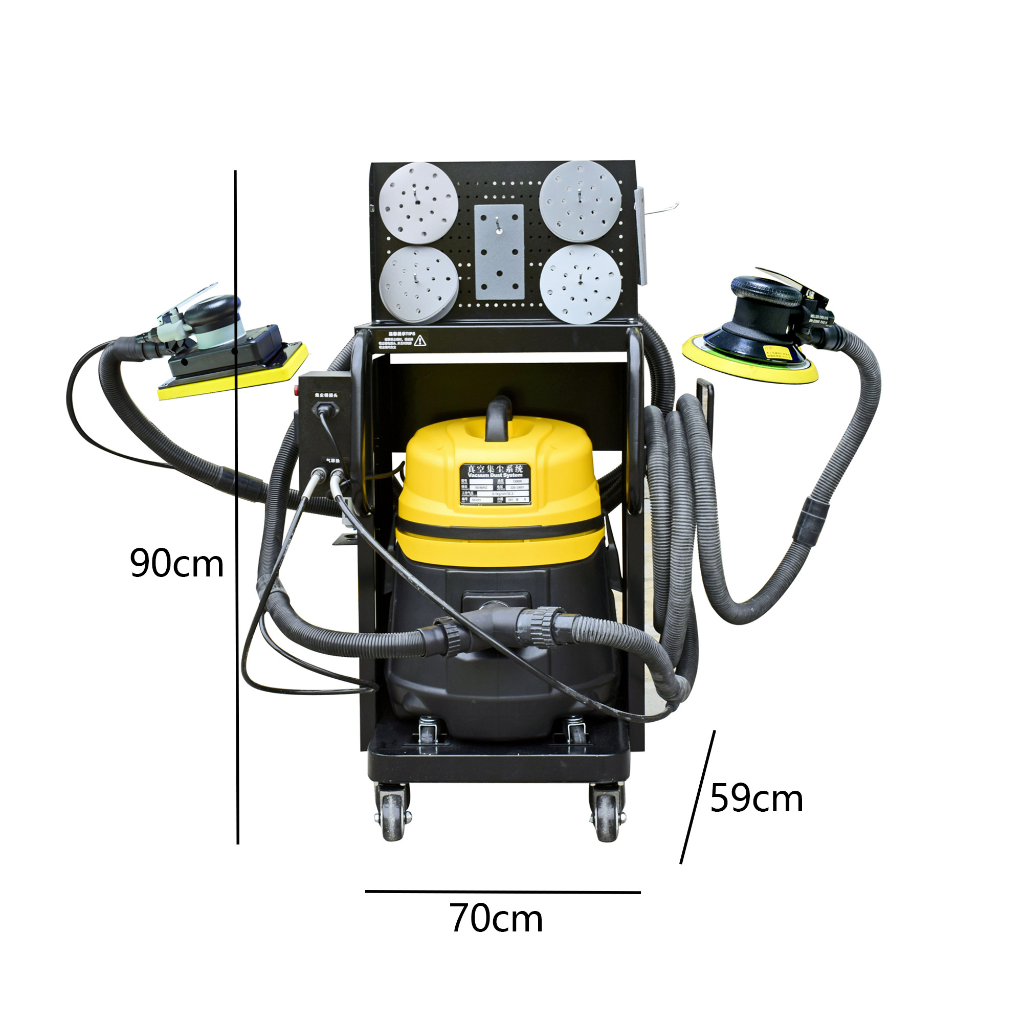 lead hornet Mobile dust collecting machine  dust cleaning machine for car fast repair