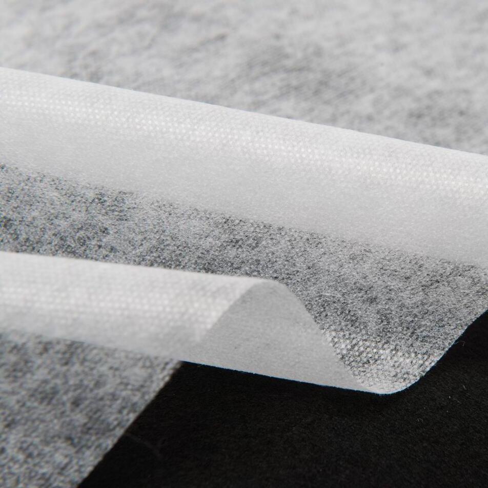 Pa pes glue adhesive garment fusible interlining fabric non woven fabric roll interlining for cloth