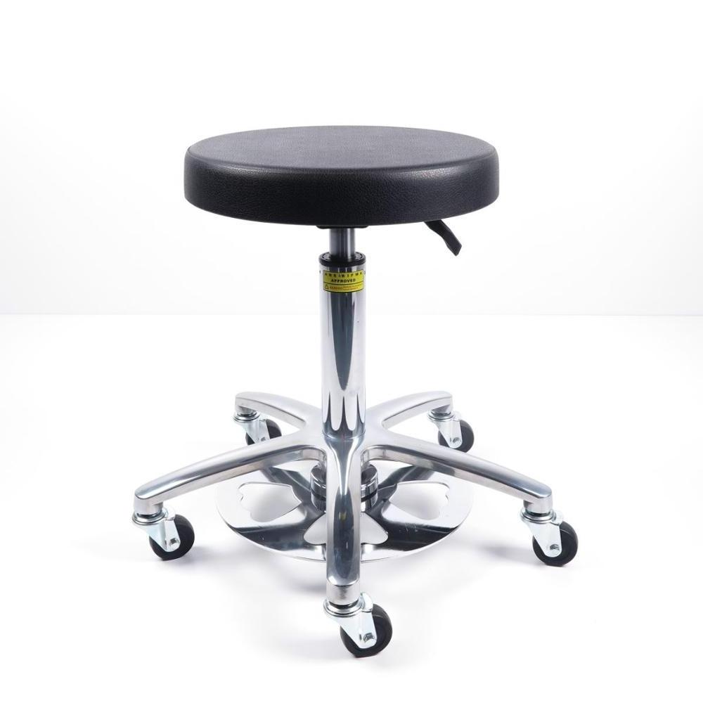 Dental Laboratory Chair With Foot Activated Seat Height