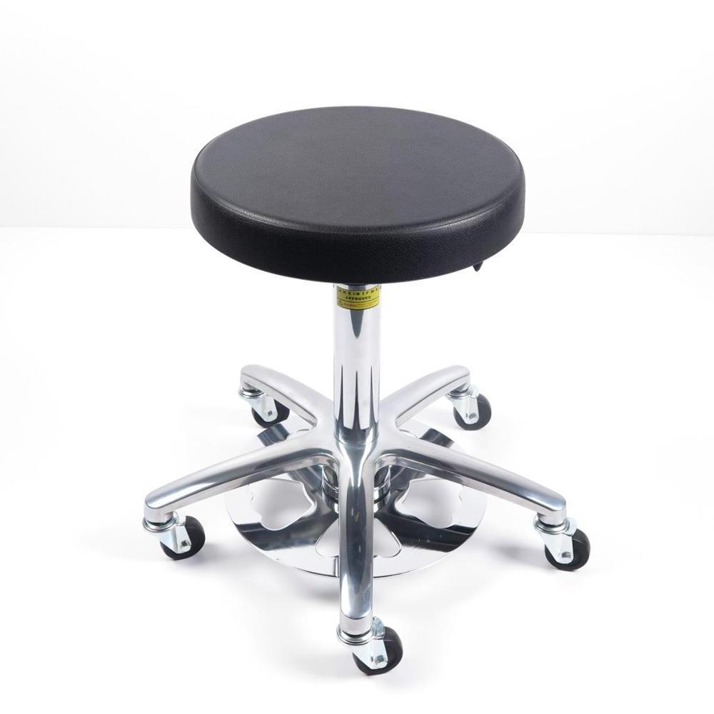 Dental Laboratory Chair With Foot Activated Seat Height