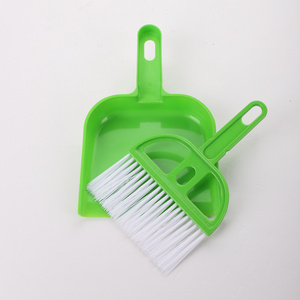 Mini cleaning brush small broom dusting desktop sweeping garbage keyboard cleaning scoop table household cleaning gadgets