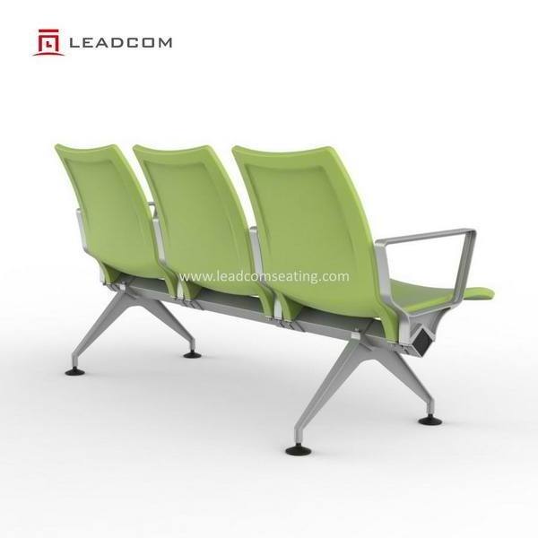 Hot Sale L-W02-2 PU Hospital Waiting Area Chair Public Seating Airport Lounge Bench Reception Airport Chair