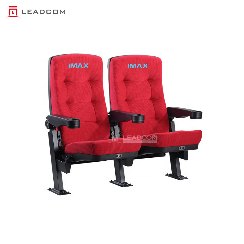 LEADCOM LS-11602 Swing Back Folding Theater Chair Cinema Seating Theater Furniture manufacturer for sale