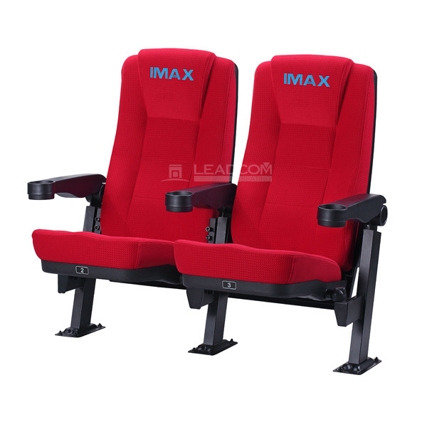 LEADCOM LS-11602 Swing Back Folding Theater Chair Cinema Seating Theater Furniture manufacturer for sale