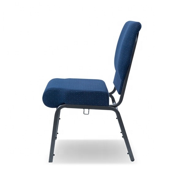 Leadcom LS-306 best value fabric padded Steel Chair leg prayer church chair