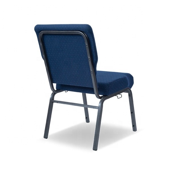 Leadcom LS-306 best value fabric padded Steel Chair leg prayer church chair