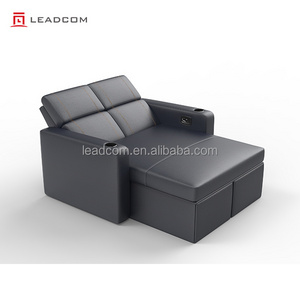 LEADCOM LS-B865 luxury cinema vip theater chair cinema power sofa bed recliner theatre sofa