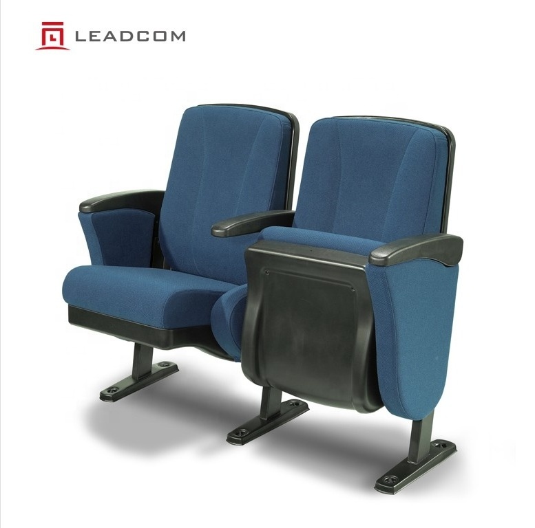 Leadcom LS-10601P fabric padded Synagogue prayer worship church auditorium chair with arms manufacturer