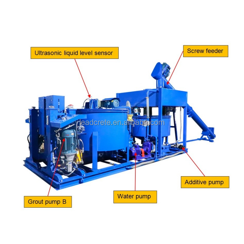 Customization wholesale electric engine cement grout mixing and pumping machine