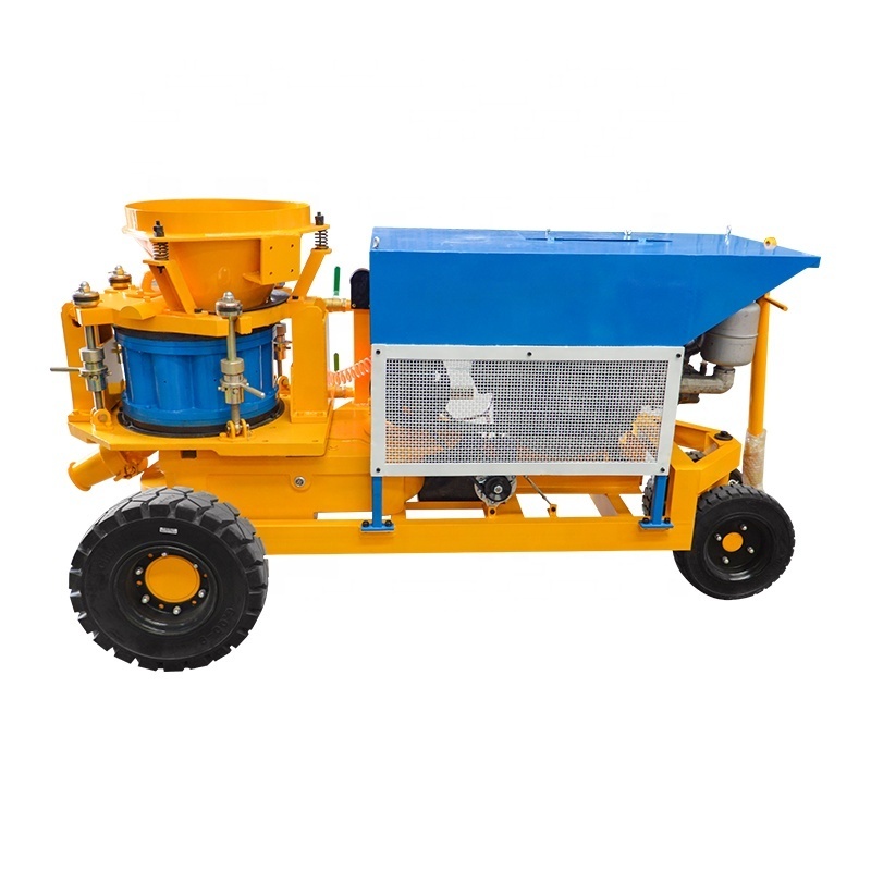 Leadcrete Diesel Shotcrete Machine Gunite Concrete Spray Machines used for hydropower project