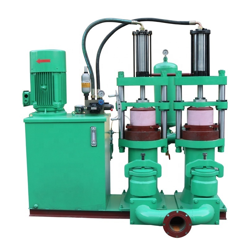 YB85 High pressure cylinder hydraulic transport clay slurry pump ceramic pump