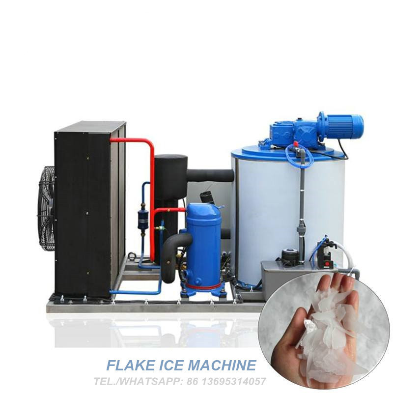 350kg -5 ton/24h  flake ice machine ice machines for fishing boats fish ice machine