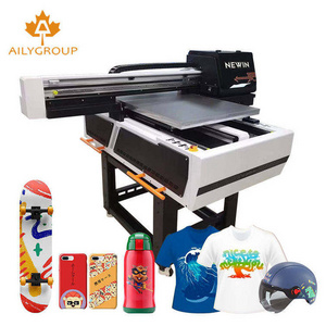 NEWIN 60 X 90 6090 Xp600 Multifunction Metal Uv Printer With 3pcs XP600/G5I Printheads