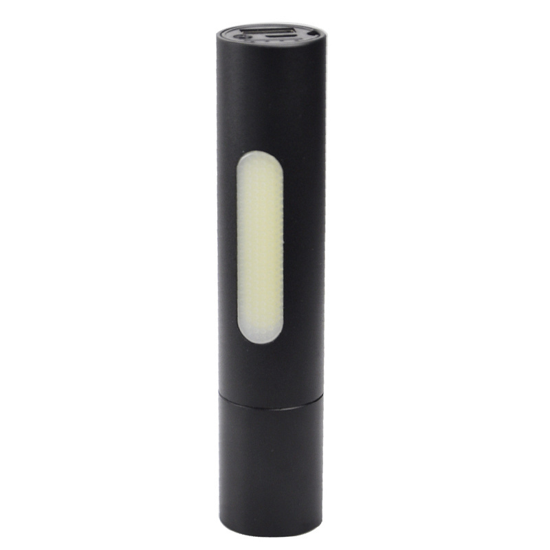 USB Rechargeable Flashlight 350LM Mini Flashlight Power Indicator Light LED  Flashlight Light