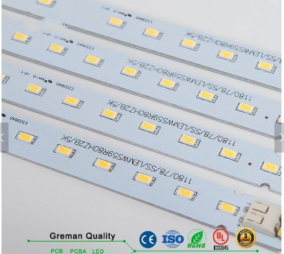 LED PCB board, round Aluminum PCB for LED, LED Light strip led linear pcb for commercial light