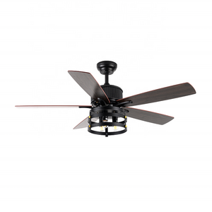 Hot Selling BLDC Plywood Blade Modern 52"  home Outdoor Rated home ceiling fan with light ventilateur