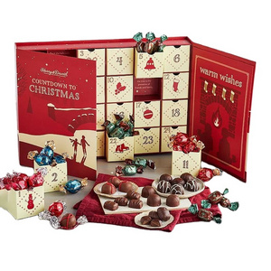 12 day custom personalized gift calendar box christmas empty advent calander chocolate boxes