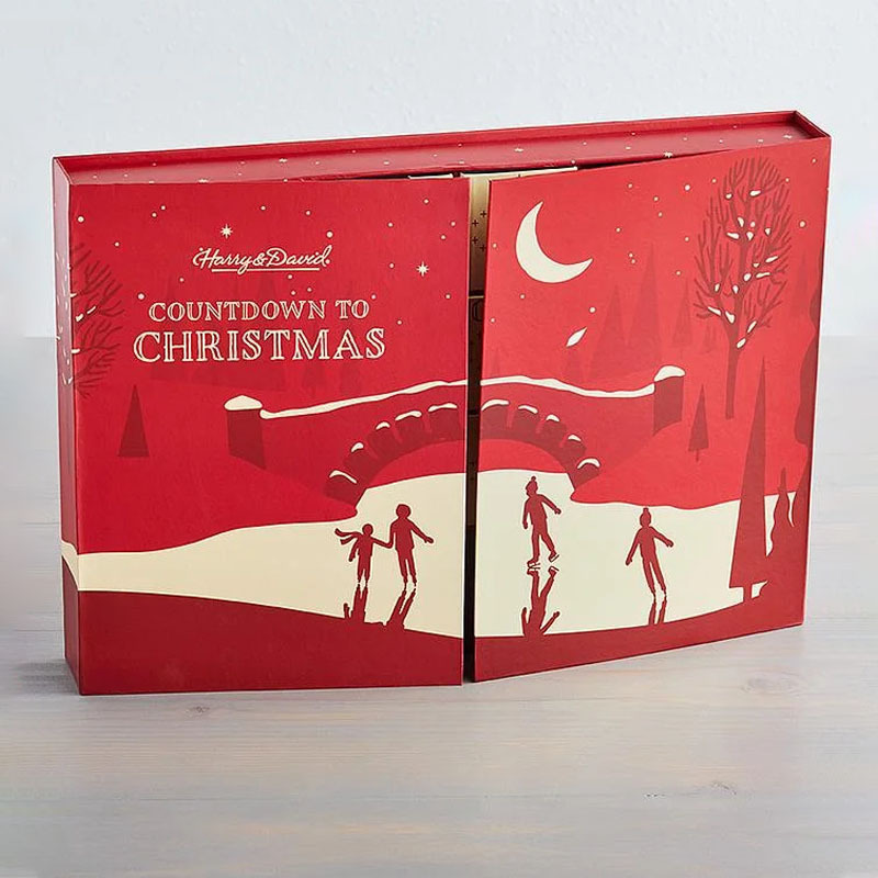 12 day custom personalized gift calendar box christmas empty advent calander chocolate boxes