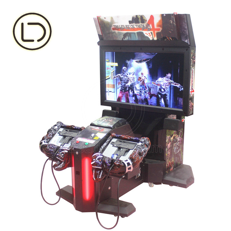 LeaderDream 2024 The House Of Dead 4 Zombie Simulator Arcade Coin Operated Gun Shooting Game Machine Toy Gun for Kids