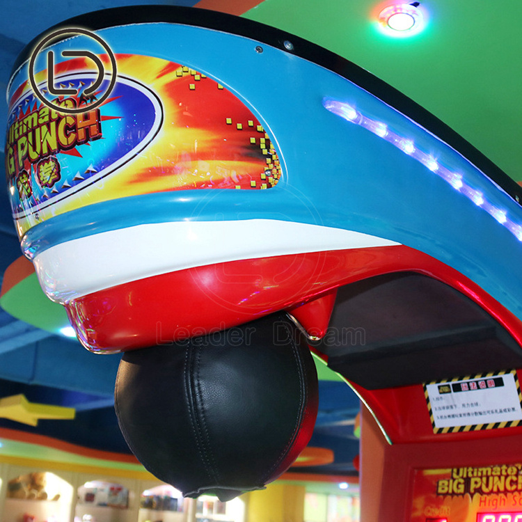 LeaderDream Amusement Arcade Game Machine For Sale Coin Operated Boxing Machine Punch Boxing Game Machine