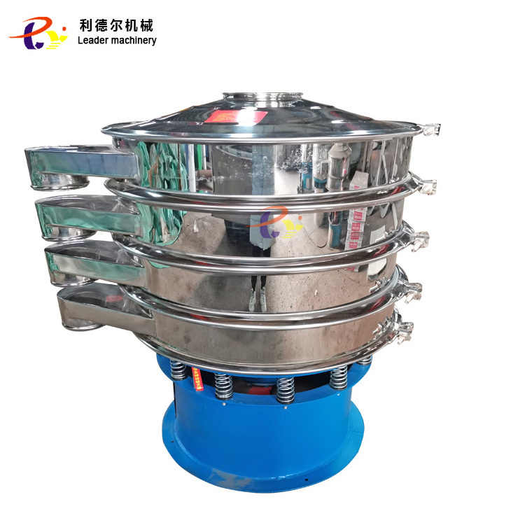 Electric Rotary Vibratory Sieve Machine Flour Popcorn Bsf Larvae Black Soldier Fly Vibro Sifter Vibrating Screen Machine