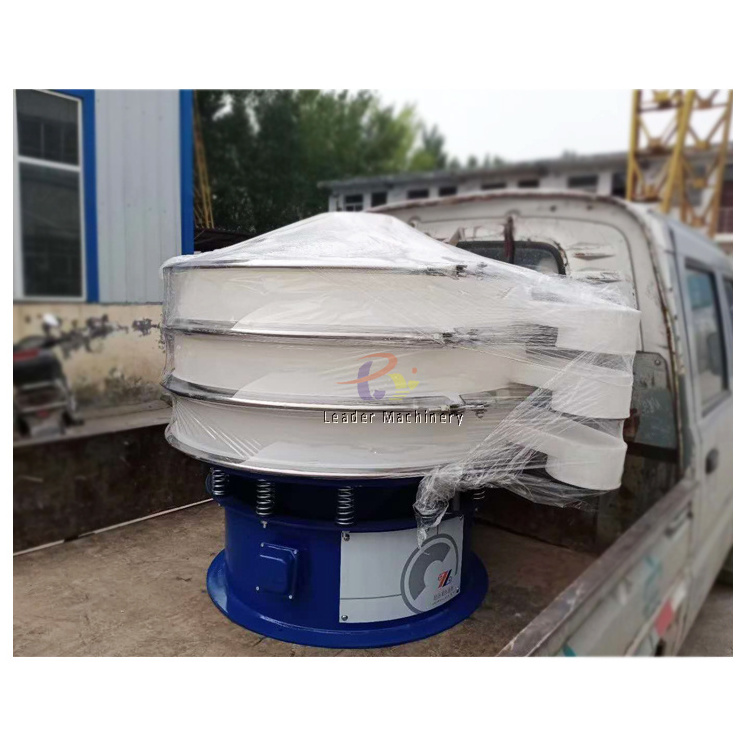 Electric Rotary Vibratory Sieve Machine Flour Popcorn Bsf Larvae Black Soldier Fly Vibro Sifter Vibrating Screen Machine