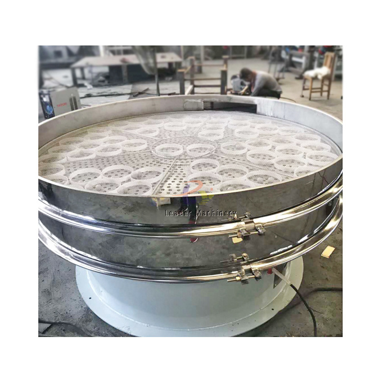 Electric Rotary Vibratory Sieve Machine Flour Popcorn Bsf Larvae Black Soldier Fly Vibro Sifter Vibrating Screen Machine