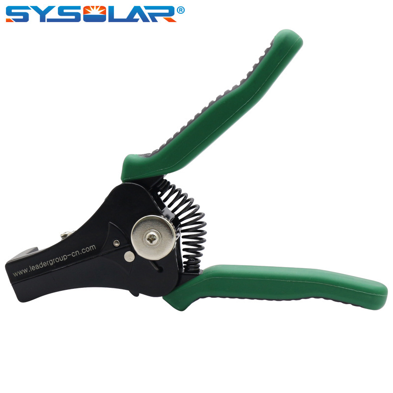 LEADER Factory Professional Automatic Wire Stripper Tools Electrical Cable Stripping Tool for 2.5mm/4.0mm/6.0mm2 PV Cable