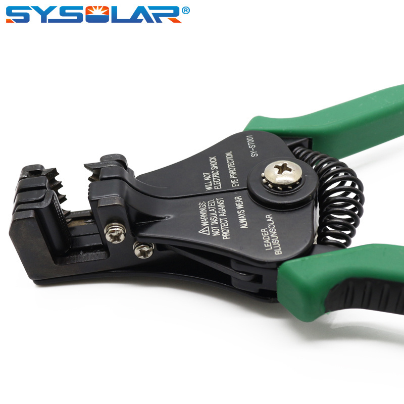 LEADER Factory Professional Automatic Wire Stripper Tools Electrical Cable Stripping Tool for 2.5mm/4.0mm/6.0mm2 PV Cable