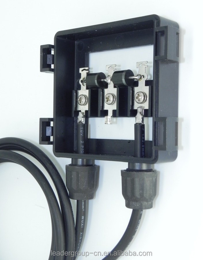 Solar junction box/PV solar connection box