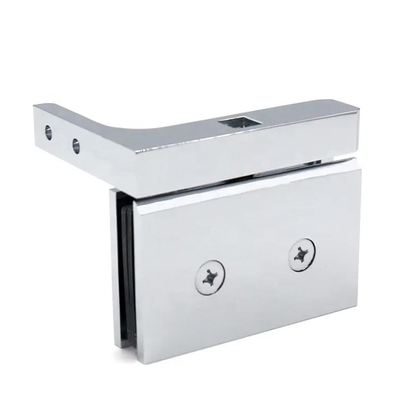 Modern Top And Bottom Mounted Pivot Hinge Bathroom Brass Material Swing Glass Shower Door Hinge