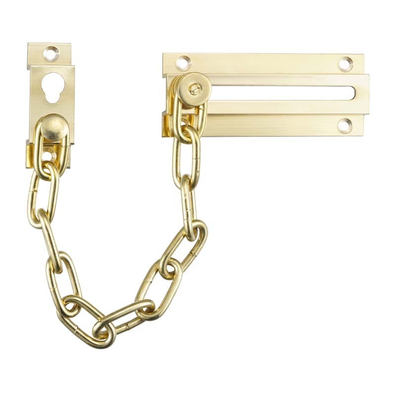 Interior Doors Additional Front Door Locks Strong Rust Resistant Steel Chain Locks Drill Chain Door Guards