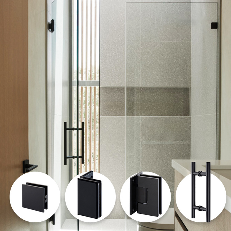 modern frameless glass door pivot screen polish hydraulic bathroom 90 180 degree glass shower door hinges