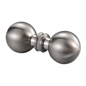 Bathroom Hardware Stainless Steel Brass Door Knob Solid Brass Fixed Door Knobs For Interior Doors